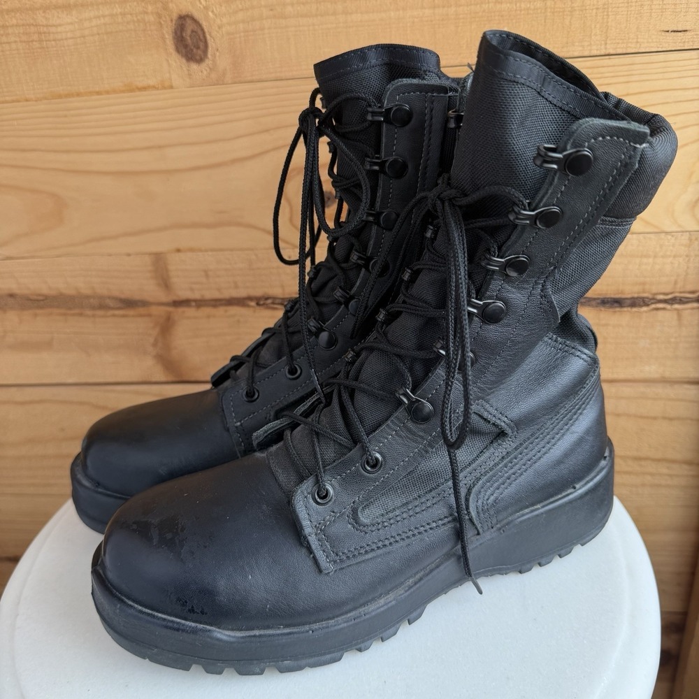 Belleville Military Combat Boots Men's 5.5 Tactical Steel Toe Jumper Moto Wear